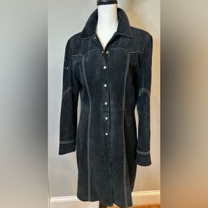 Super cool vintage vibe western suede jacket